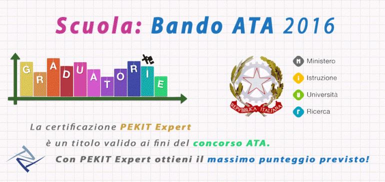 SCUOLA: BANDO ATA 2016 (INCREMENTA IL TUO PUNTEGGIO)