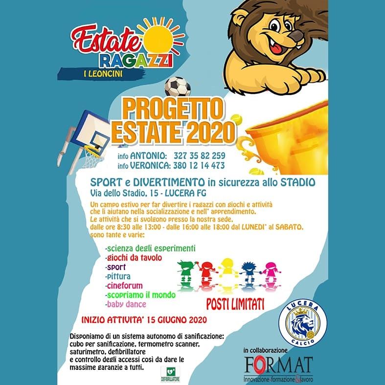 PROGETTO ESTATE 2020