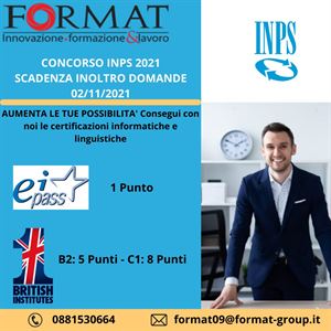 CONCORSO INPS 2021