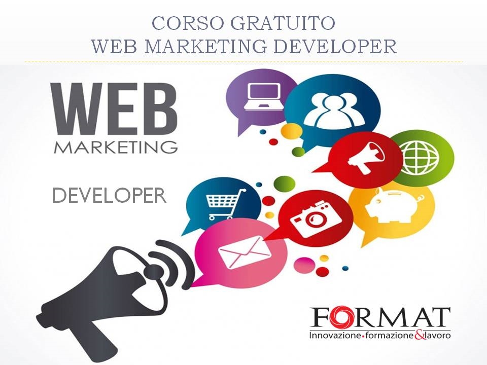 CORSO GRATUITO WEB MARKETING DEVELOPER